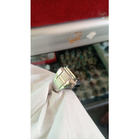 emabn ikat ring monel super doff handmade.persi kotak