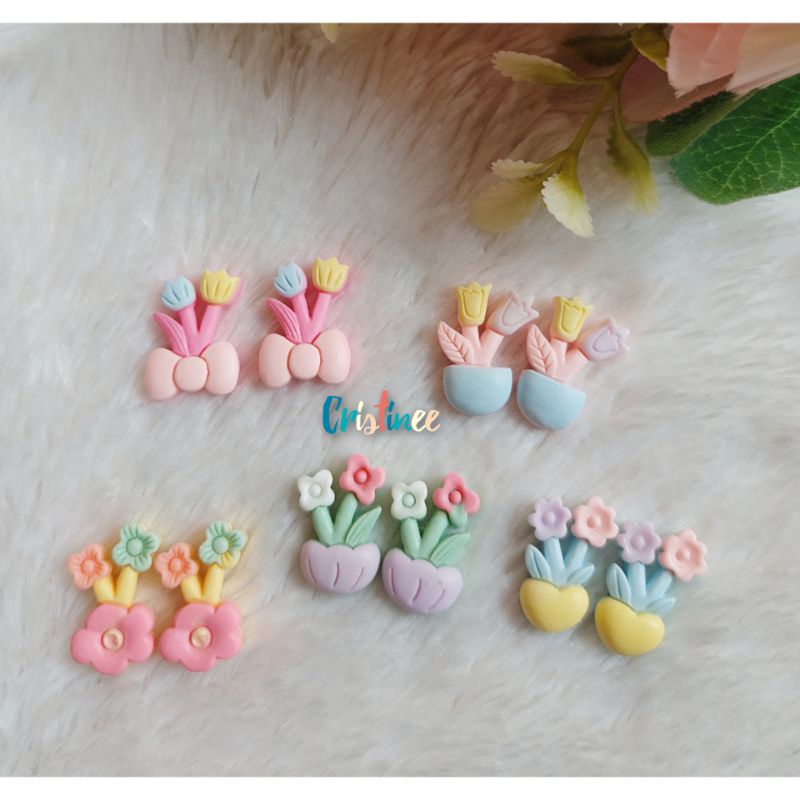 Resin clay karakter ( 10pcs)