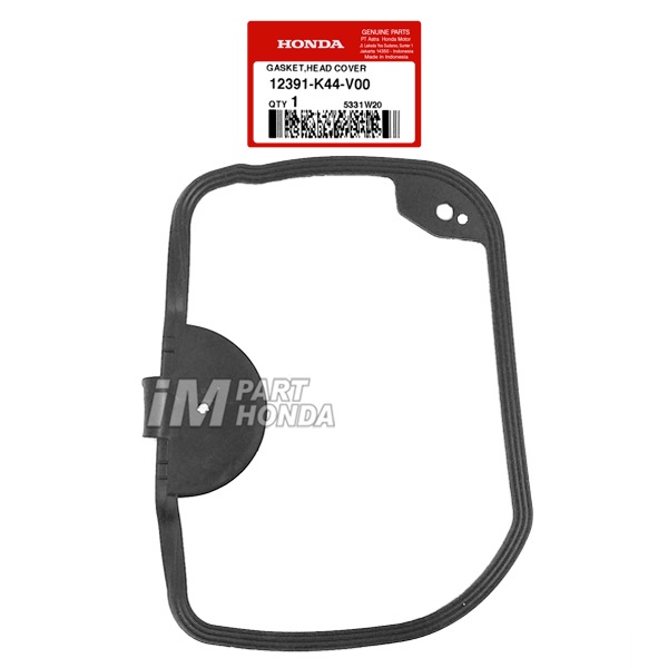 12391-K44-V00 Seal Karet Gasket Cylinder Head Cover Beat Pop Eco Street Scoopy Spacy Vario 110 Fi Stater Halus &amp; Berisik JKT