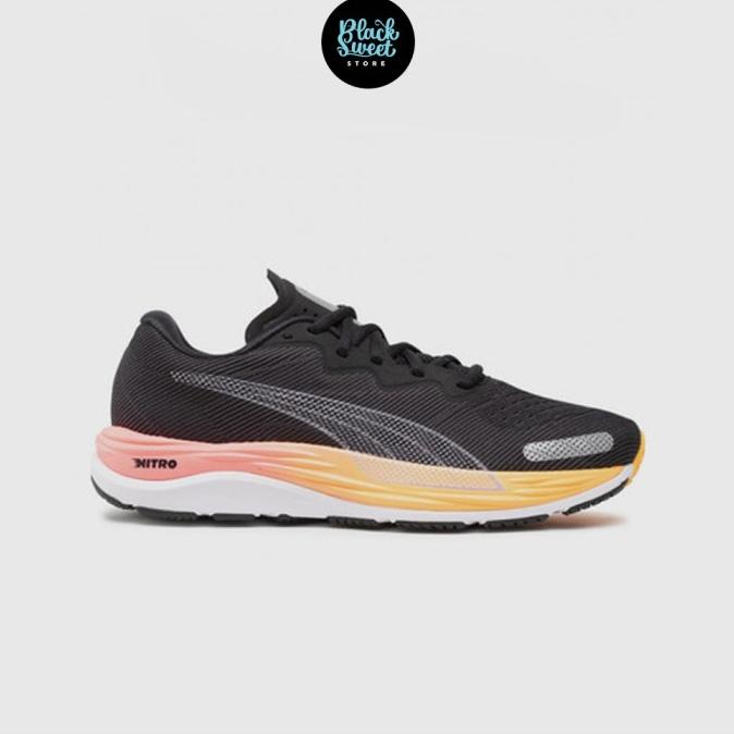 SEPATU LARI PUMA VELOCITY NITRO 2 BLACK SUNSET