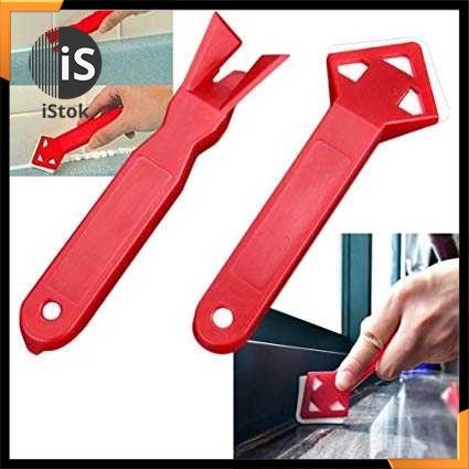 

Balight 2 in 1 Alat Pembersih Perapi Lem Silikon Sealant Tool Scraper - ISNEW