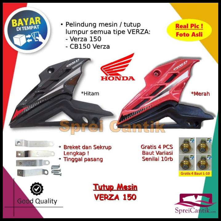Tutup Mesin Honda Verza 150 / CB150 Verza - Cover Engine Lumpur