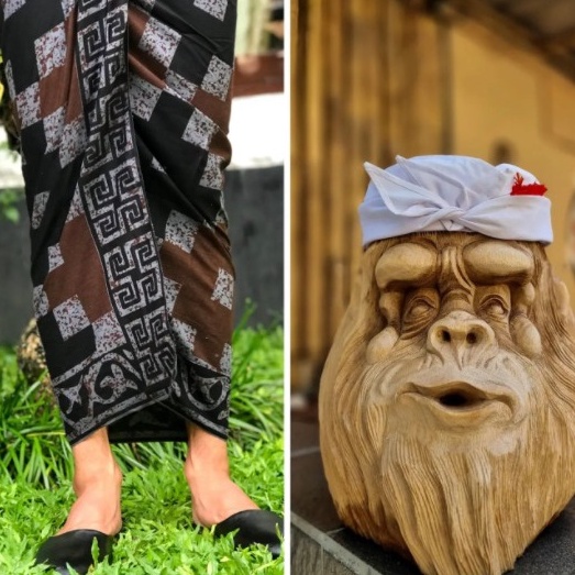 [KODE ABDUY] SAPUT BATIK PRINT INDIGO