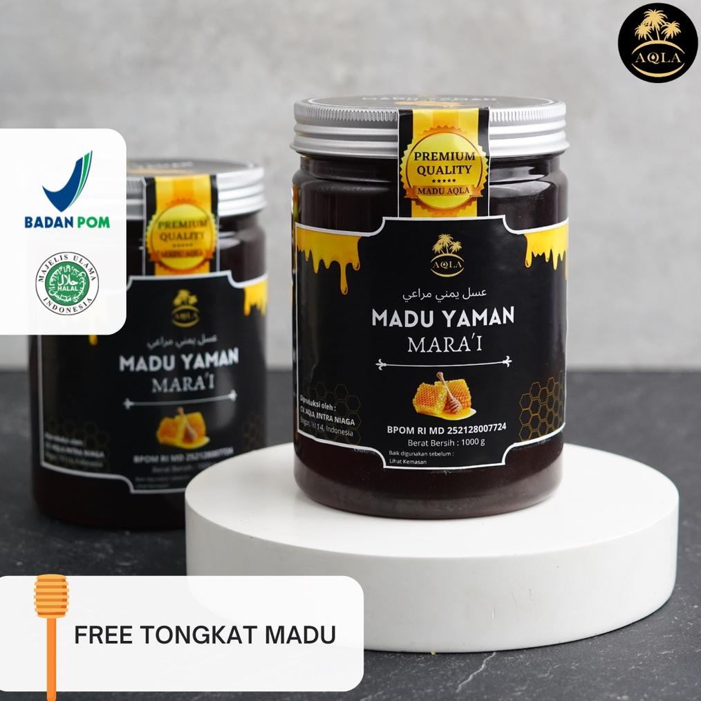 

MADU ASLI MADU YAMAN MARAI BPOM / MADU MARAI / MARAI ASWAD PREMIUM 1KG FREE TONGKAT MADU Best Seller