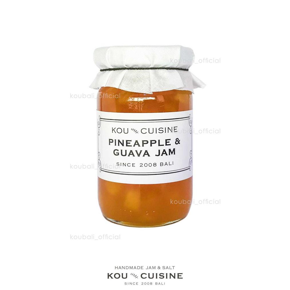 

KOU CUISINE - Pineapple & Guava Jam (110 ml) Best Seller