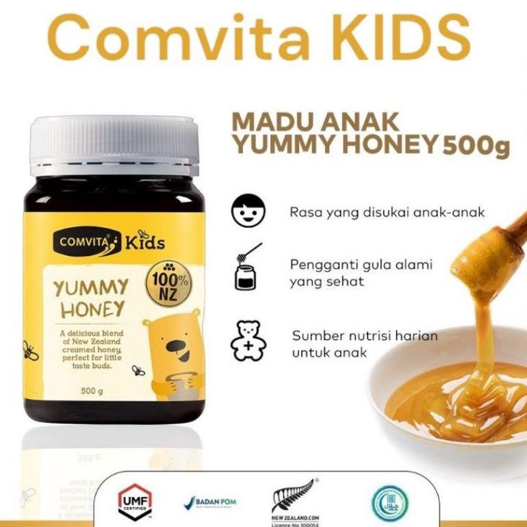 

Comvita KIDS Yummy Honey 500gr Madu Anak Best Seller