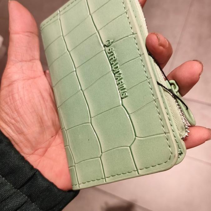 DOMPET WANITA DOMPET WANITA STRADIVARIUS GREEN ORIGINAL  EL09I09A82L