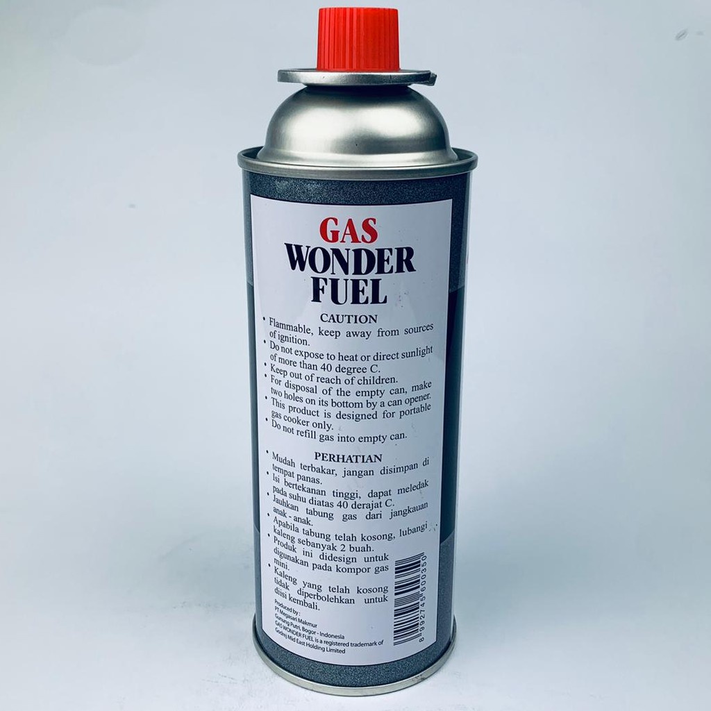 GAS ISI WONDER FUEL 220gr * GAS PORTABEL