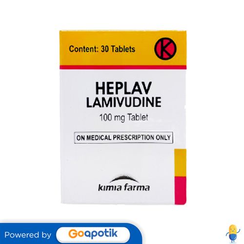 HEPLAV 100 MG BOTOL 30 TABLET