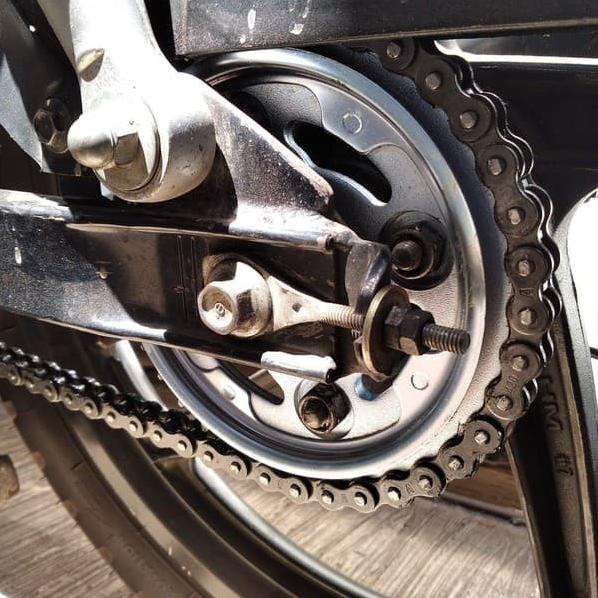 PAKET RANTAI DAN GIR MOTOR HONDA NEW BLADE / ABSOLUTE REVO MERK ASPIRA REAL