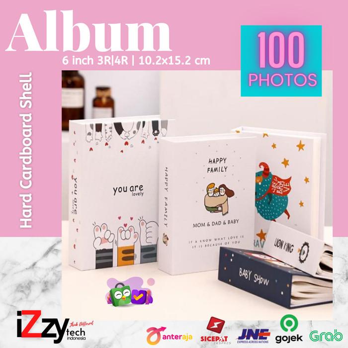 Best Seller Album Foto Photo Baby Wedding Family 3R 4R 6 Inch 100 Pockets Slot