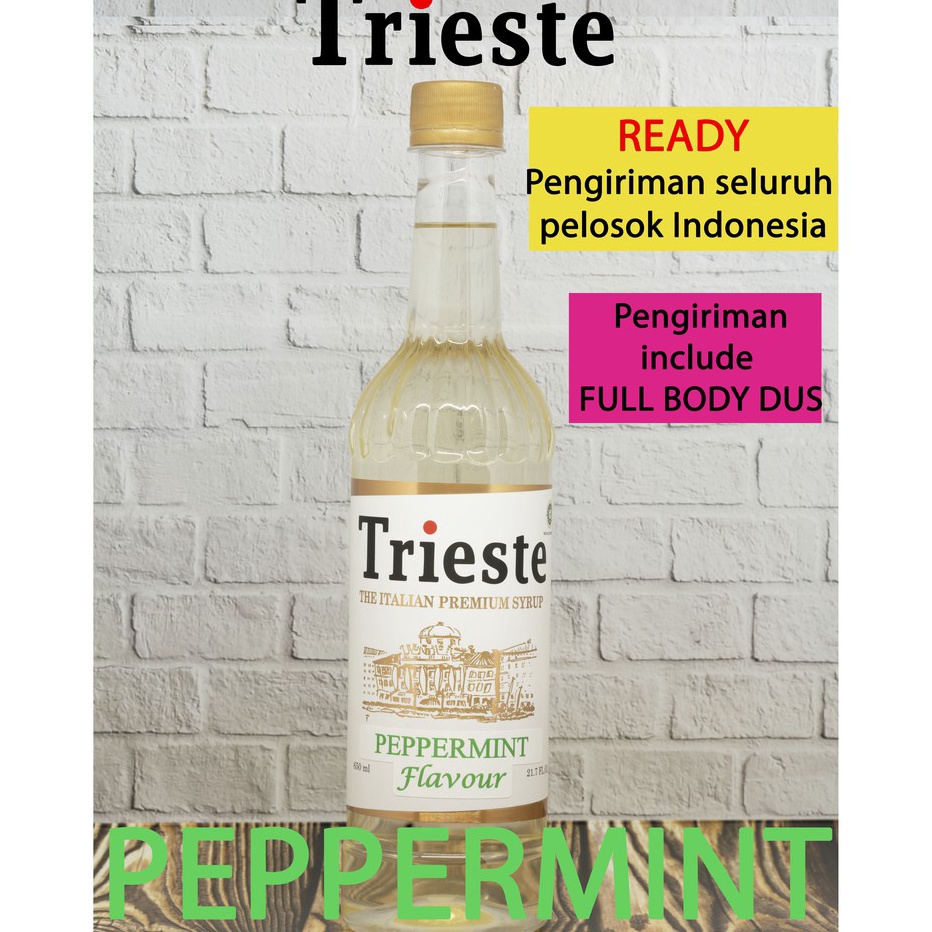 

Discount ⭐✔️ TRIESTE SYRUP PEPPERMINT