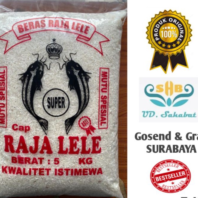 

Promo | HJ6 | Beras 5kg Pulen Cap Raja Lele & Pandan Wangi