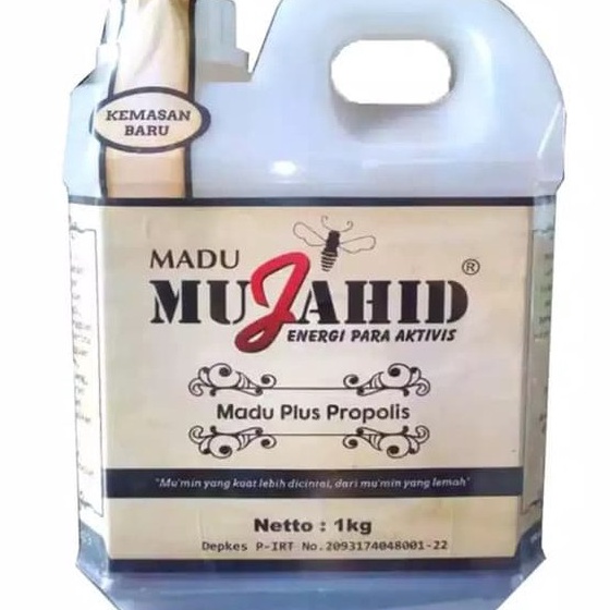 

Terbaru ✅ Madu mujahid plus Propolis 1kg langsung dan asli dari produsen Mujahid
