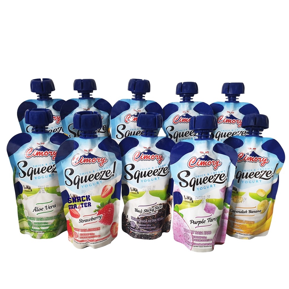 

Terbaru Cimory Squeeze Yoghurt - Netto 120 gr