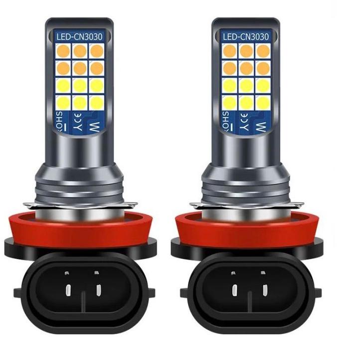 Lampu Led Mobil H8 H9 H11 Hb4 Foglamp Led Mobil H8 H9 H11 9006 2 Pcs