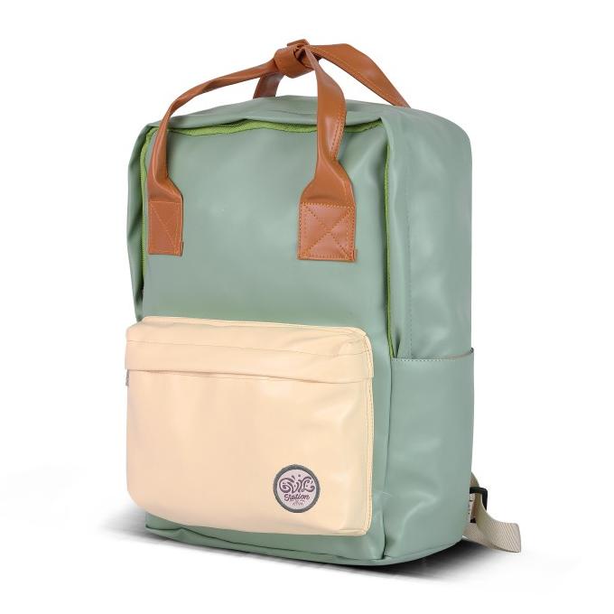 Tas Ransel Wanita Korea Anti Air Backpack Traveling Cewek Casual Keren