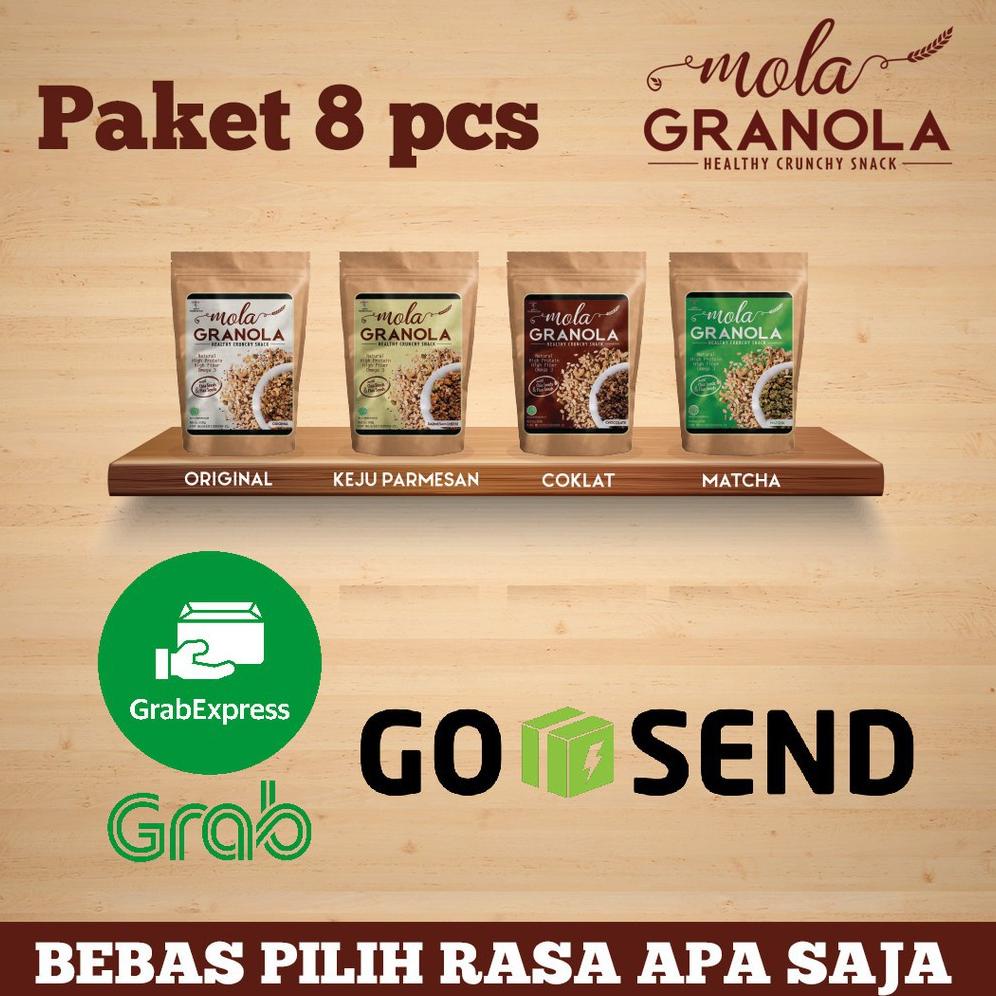 

8 pcs Mola Granola / muesli Best Seller