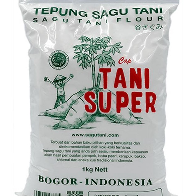 

Limited | KF7 | TEPUNG SAGU TANI SUPER 1 KG