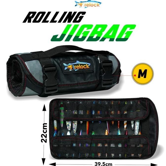 FIRELOCK ROLLING JIG BAG | TAS METAL JIG | TEMPAT METAL JIG
