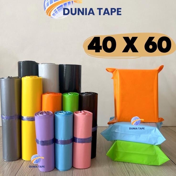 ❁ZPB Plastik Polymailer 40x60 - Polymailer Lem Kantong Packing Online ❁ °