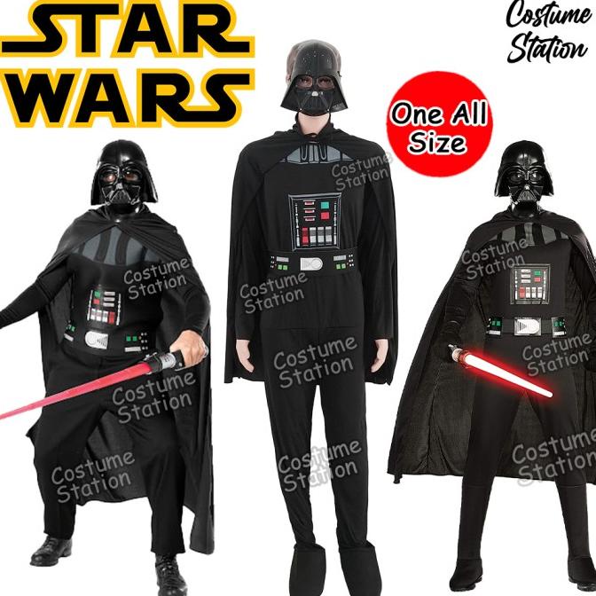 Kostum Star Wars Darth Vader / Costume Sith Lord dewasa