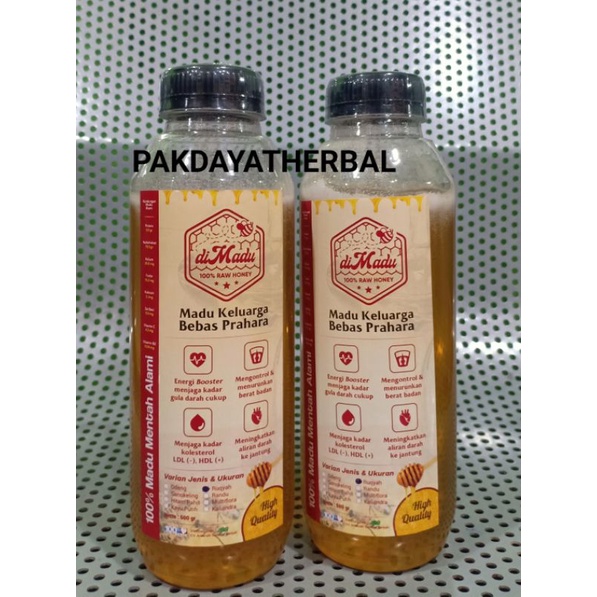 

Madu Murni Asli - dimadu 600g (Manis) Natural Raw Honey