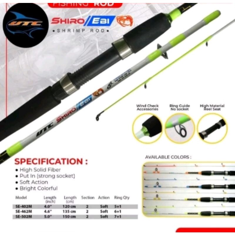 JORAN FIBER UDANG UTC SHIRO EBI KUAT DAN LENTUR