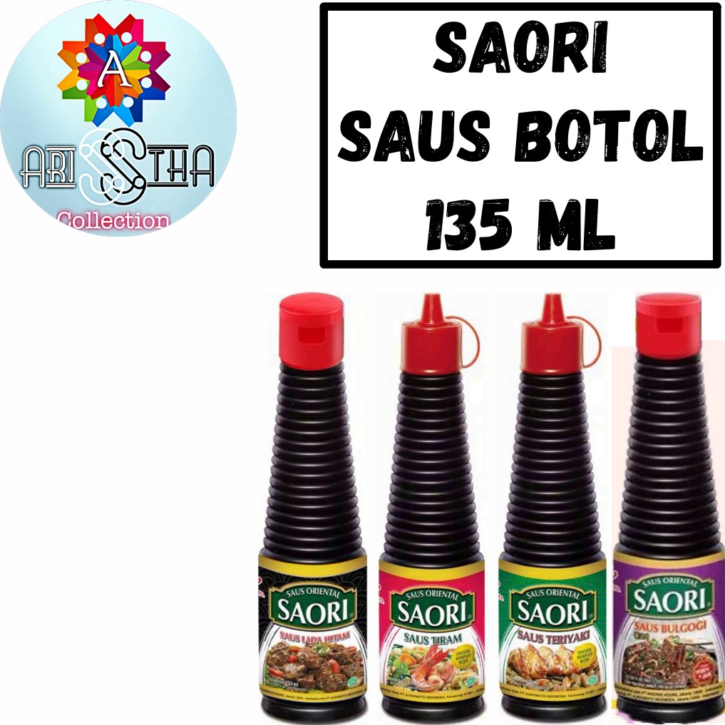 

Saori Saus Oriental Kemasan Botol 135 ML