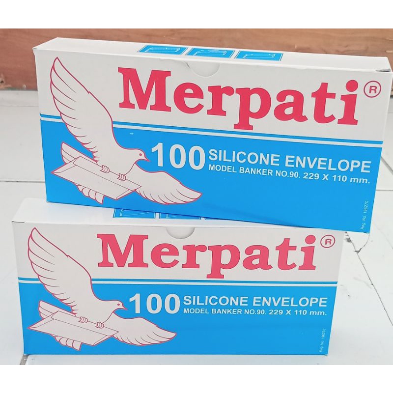 

Amplop putih merpati ukuran 90-70gr 229×110mm