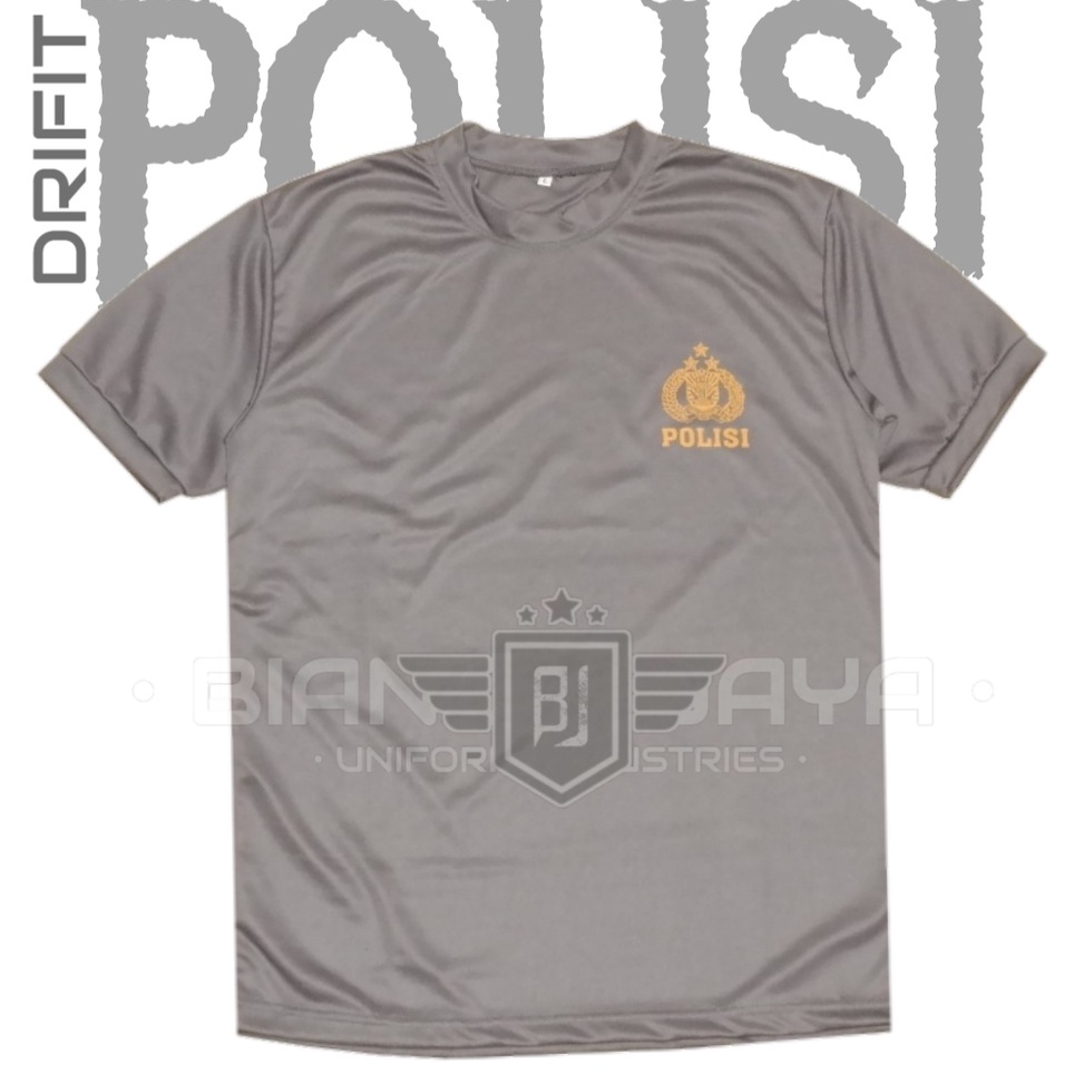 HOT Terbaru Kaos Polisi pria Lengan Pendek Bahan Dryfit