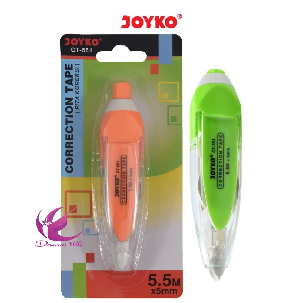 

Correction Tape Pita Koreksi Joyko CT-551