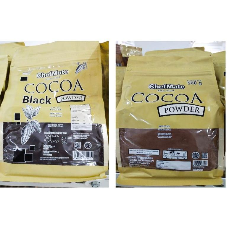 

500GR CHEFMATE Kakao Bubuk - Coklat Bubuk - Cocoa Powder - Bubuk Coklat Best Seller