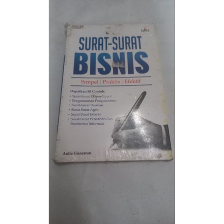 

Promo Jualmurah Buku Surat Surat Bisnis Simpel Praktis Efektif