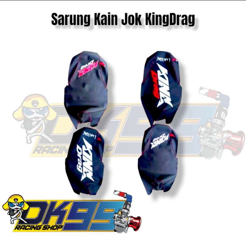 Kain jok king drag sarung jok king drag cover jok KING DRAG Malaysia universal semua motor pnp