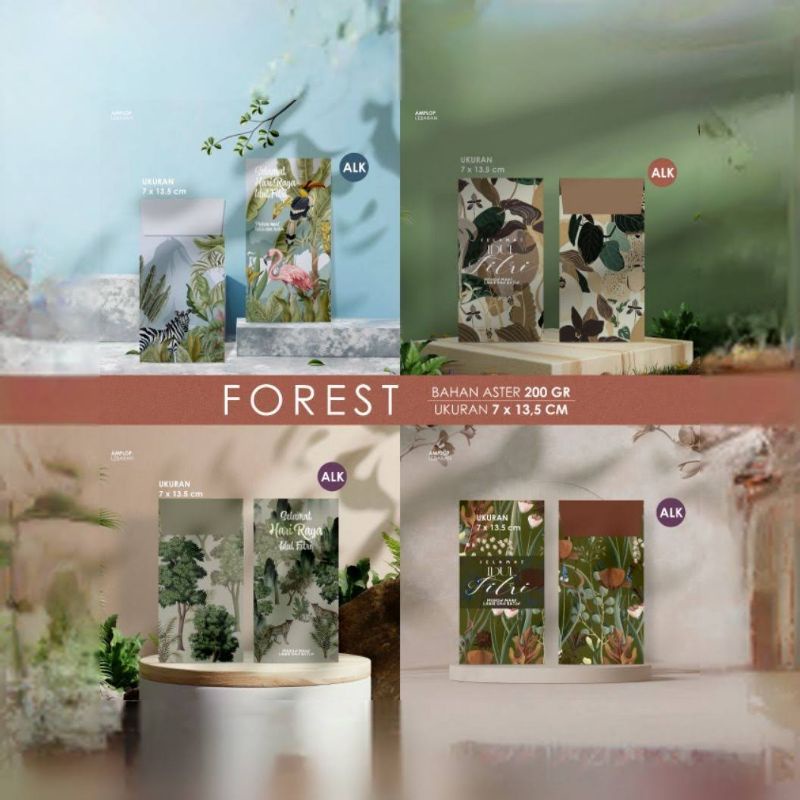 

Amplop Lebaran isi 10 Forest Premium