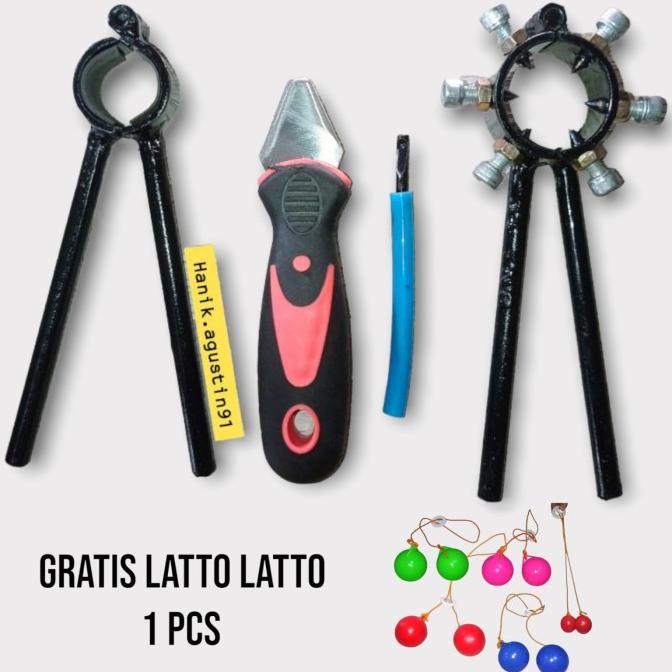 Tang Pembuka Lampu Drat Penitik Drat Bohlan Lampu Ulir congkel 4 Alat