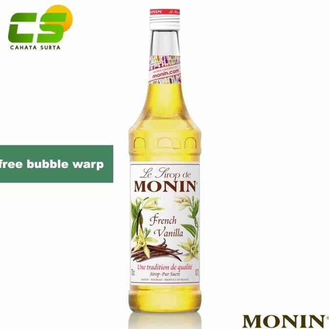 

Monin Syrup/Sirup - French Vanilla Syrup 700 ml