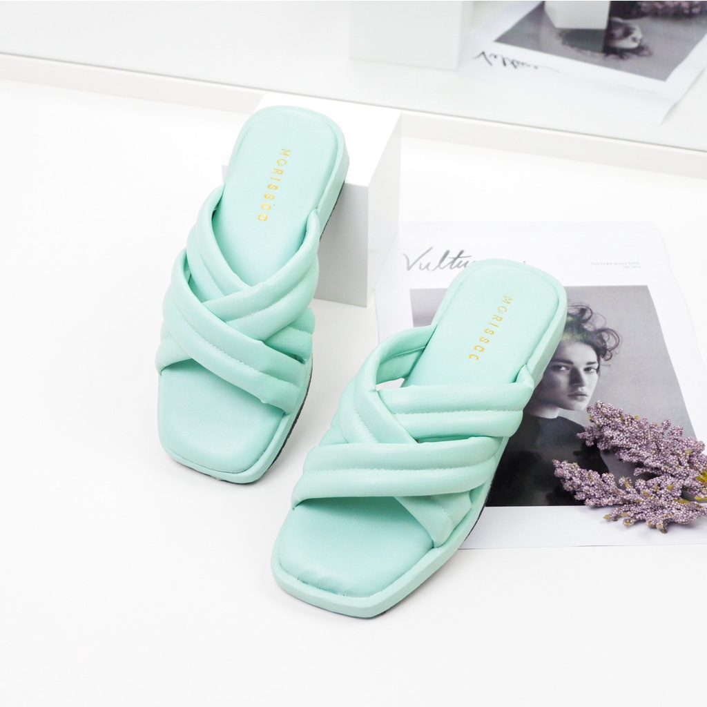 flash sale 7,7 Sandal Wanita Selop Kokop Silang AB 45