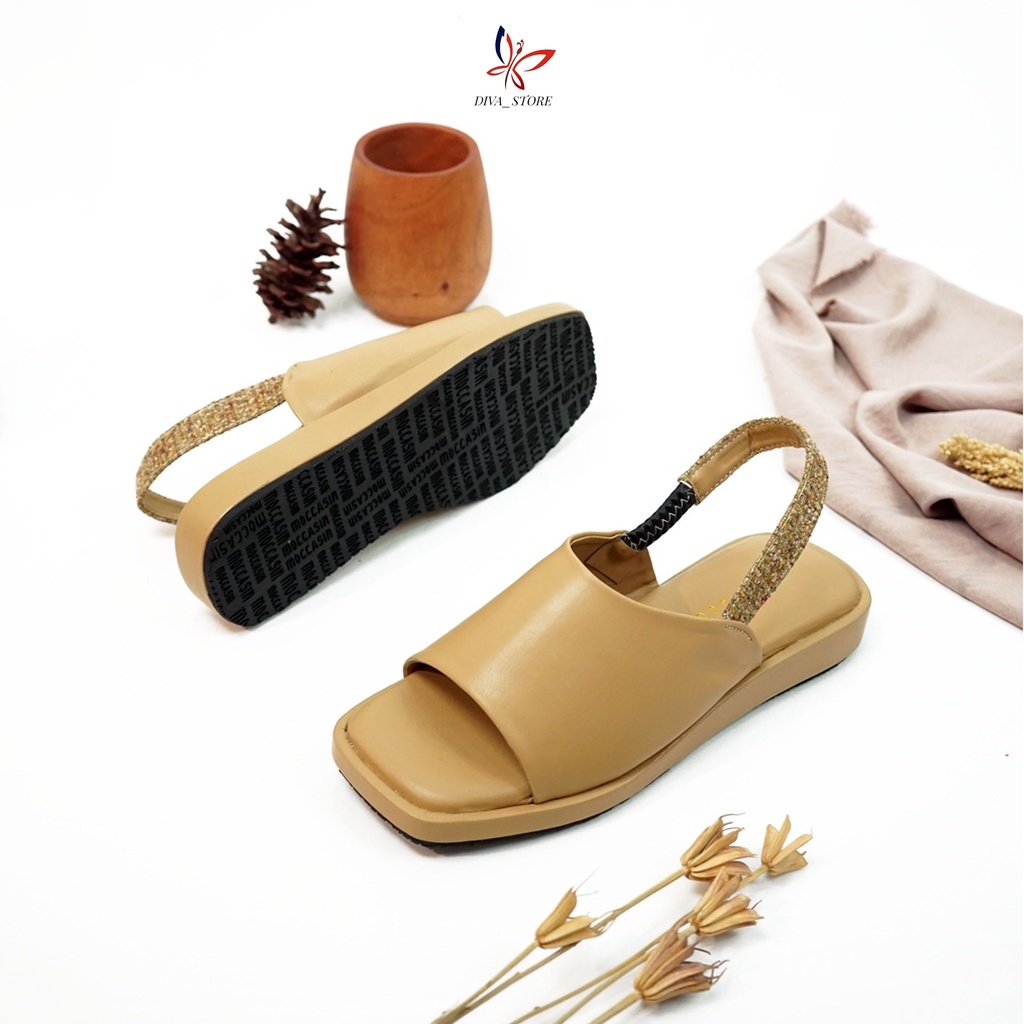 flash sale 7,7 Sandal Wanita Kokop Tali Belakang AB 02