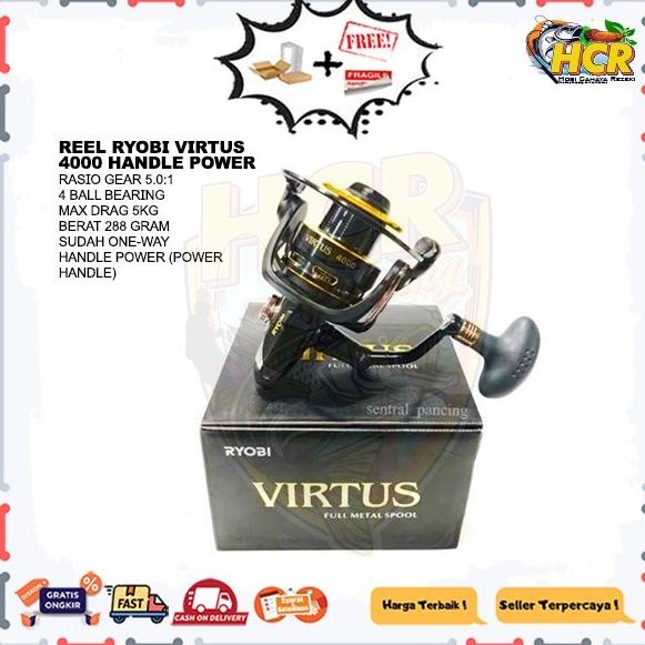 NEW  Reel Ryobi Virtus 4000 Handle Power