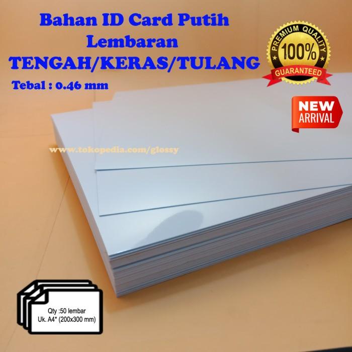 

Best Seller Bahan Pvc Id Card - Pvc Nya Saja - Lembaran Keras/Tengah