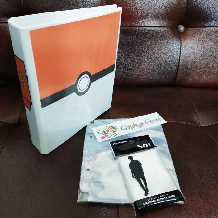 

Best Seller Paket Pokemon Card Album A5 Binder 4P Sleeve Page Double Inner Mtg Tcg