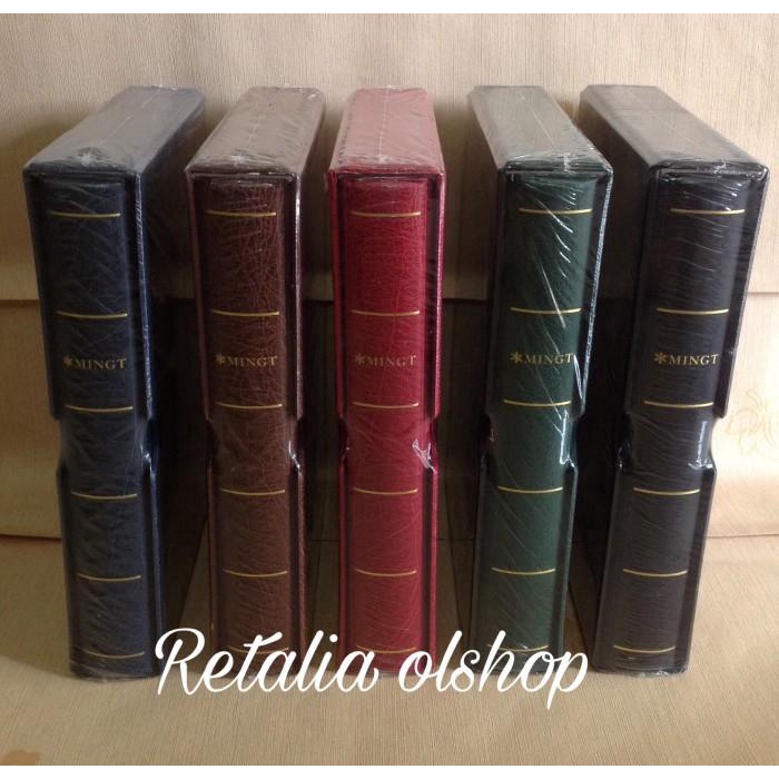 

Best Seller Album Uang Coin Mingt Bahan Semi Kulit Free Refill 5 Lembar