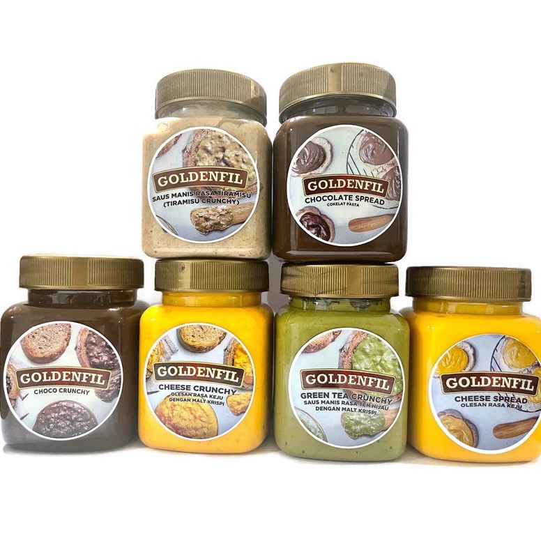 

MEN SALE Selai Goldenfil REPACK Kemasan 200gr SEMUA RASA LENGKAP