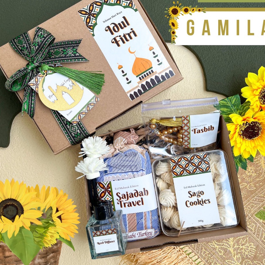 

♠ [ GAMILA ] HAMPERS LEBARAN EID MUBARAK RAMADAN GIFT BOX IDUL FITRI HADIAH IDUL FITRI MENUNAIKAN IBADAH PUASA KADO ALAT SHOLAT PAKET LENGKAP MURAH SOUVENIR IDUL FITRI PERLENGKAPAN SHOLAT KADO IDUL ADHA KADO SHOLAT