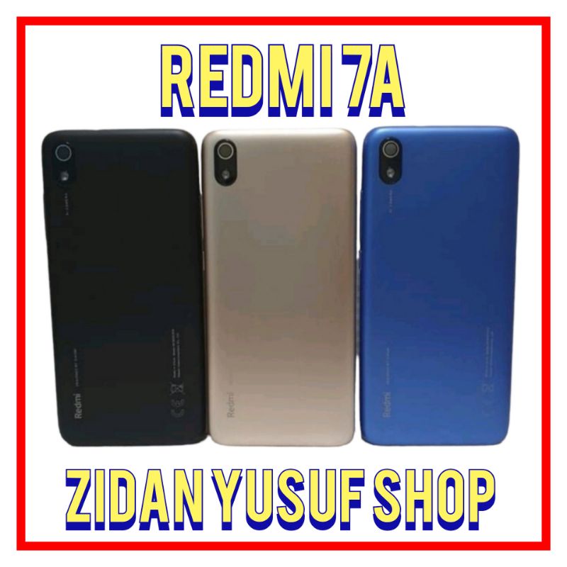 BACKDOOR BACK COVER KESING CASING HOUSING XIAOMI REDMI 7A TUTUP BELAKANG ORIGINAL