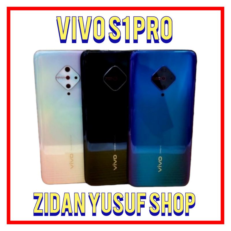 TULANG BEZZEL+BACKDOOR VIVO S1 PRO KESING CASING FULLSET ORIGINAL