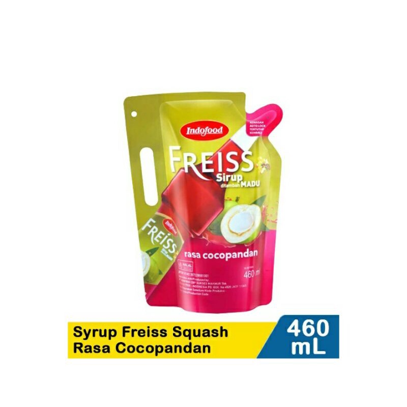 Indofood Syrup Freiss Cocopandan 460mL