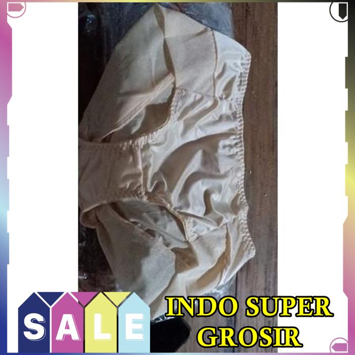 CELANA DALAM SATIN LICIN MENGKILAP WANITA SEXY TRANSPARANT TERAWANG BEST SELLER 